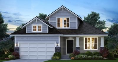 Craftsman Elevation. 2,680sf New Home in Hastings, MN