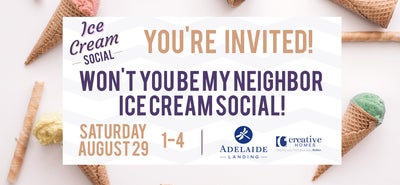 Won't You Be My Neighbor Ice Cream Social! -Hugo, MN